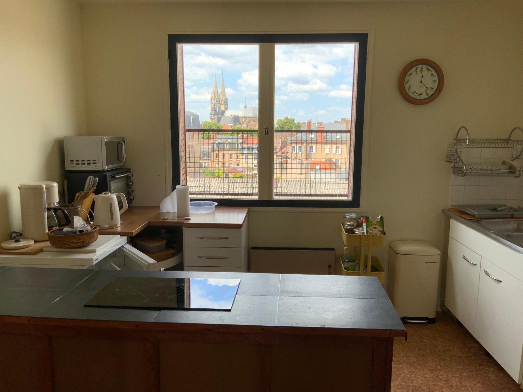Studio 63M2 3Eme Etage Ou Chambre Dans Appartement 2Eme Etage Pour Sejours A Moulins 물랭 외부 사진